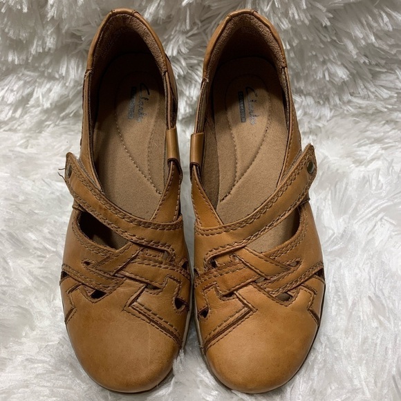 Clarks Collection Sz 7M Evianna Peal Comfort Shoes - Picture 2 of 8